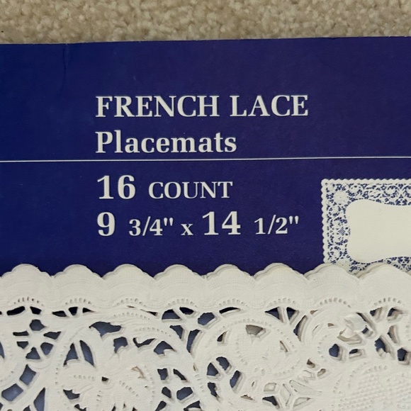 French Lace Placemats - Picture 3 of 7